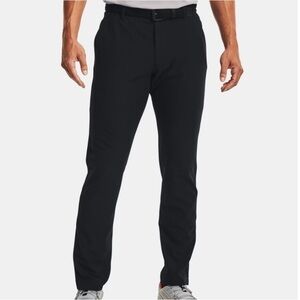 Under Armour mens 34/32 black drive pants golf pants